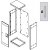 Шкаф пожарный сборно-разборный ШП-О1 (ШПО-103) НОБ, евроручка в Новокузнецке